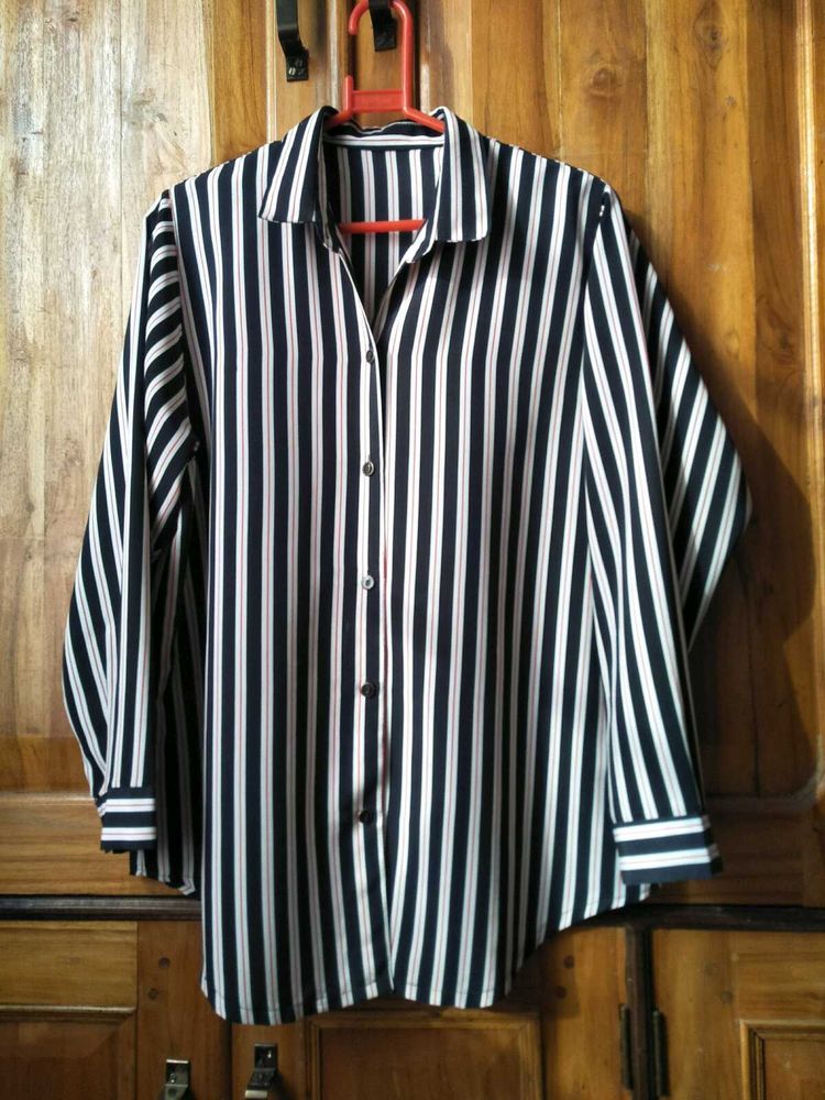 Black &amp; White Casual Tops