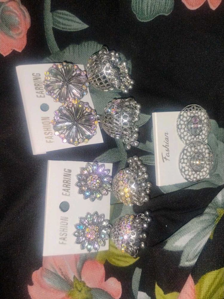 Assorted Fashion Earrings - New on Card