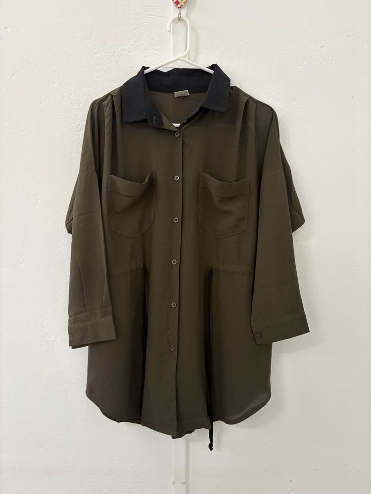 Olive Green Shirt