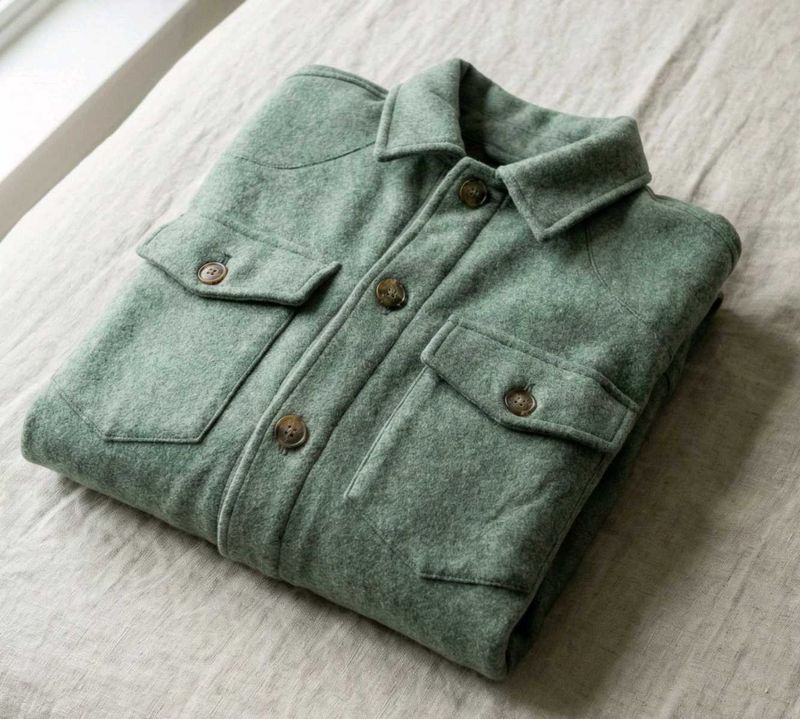 ZARA Women’s Wool-Blend Shacket/Jacket