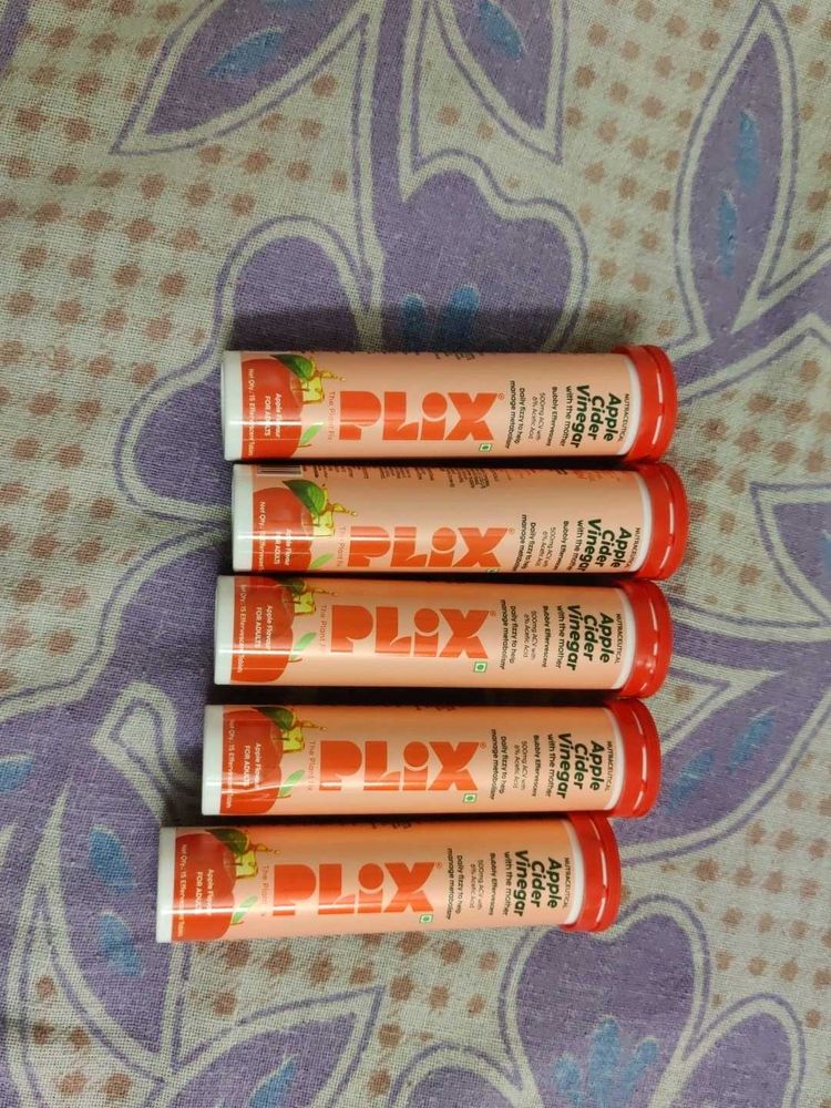 Plix Apple Cider Vinegar - 4 Pack
