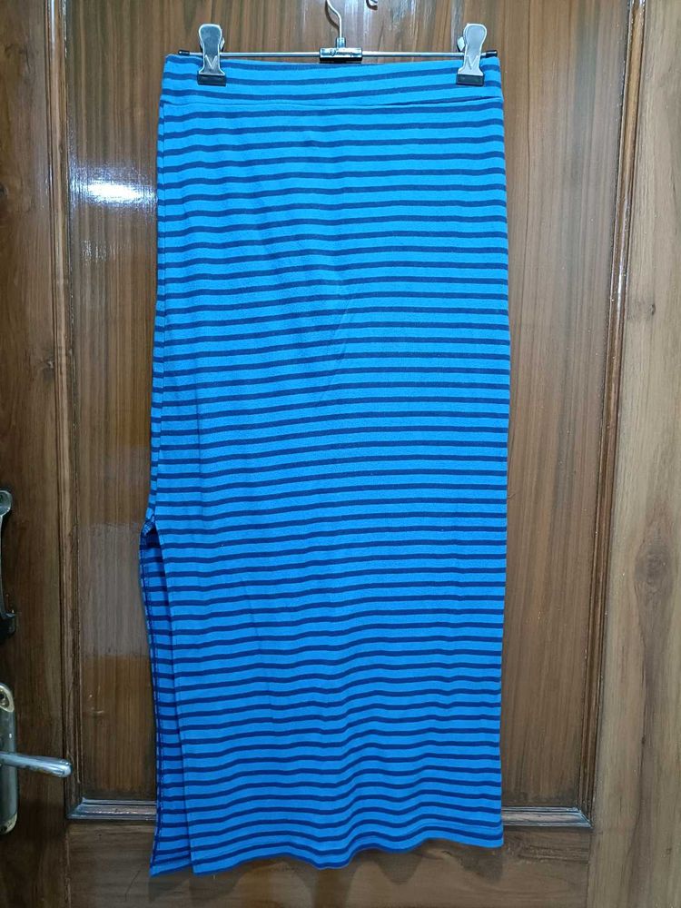 Long Straight Skinny Skirt