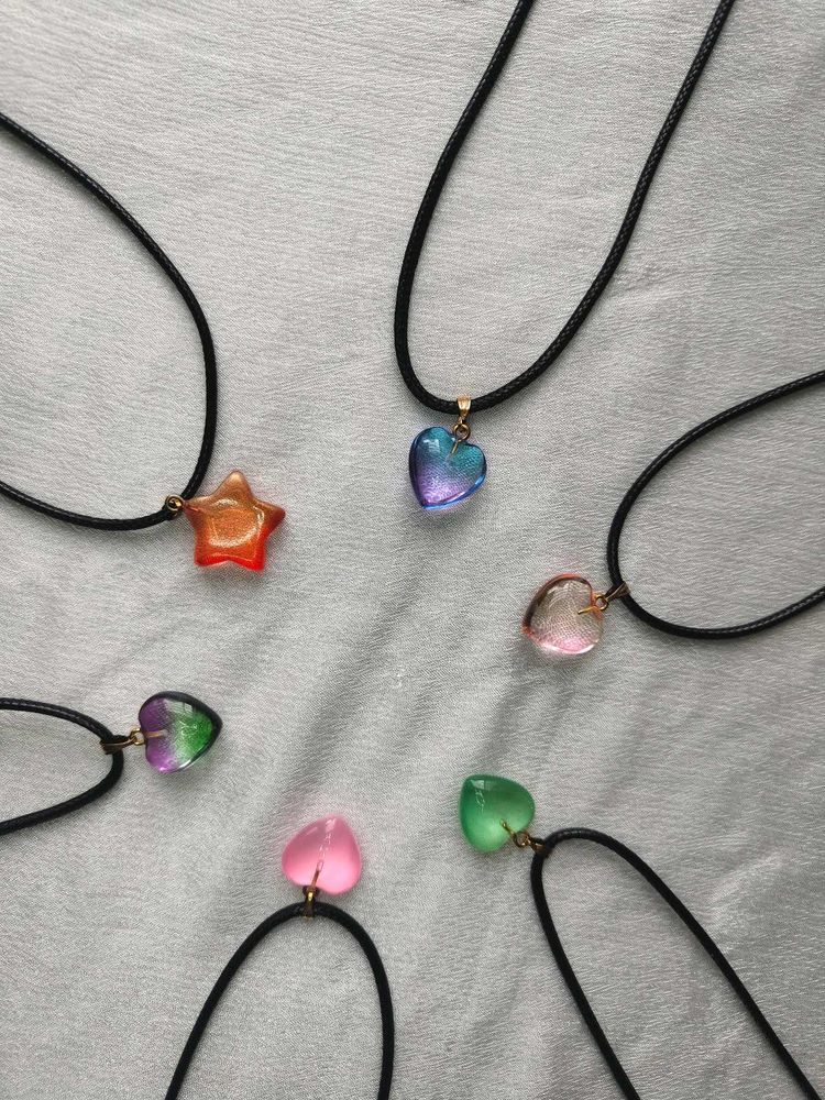 NEW Glass Heart Pendants ❤️