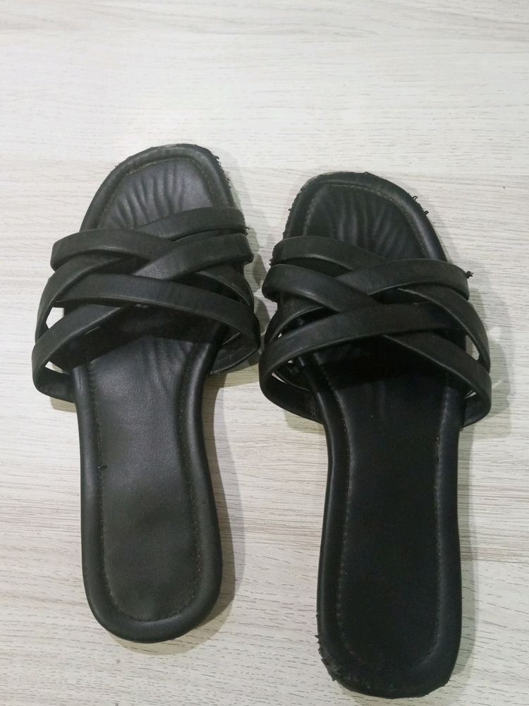 Black Flipflop Sleepers