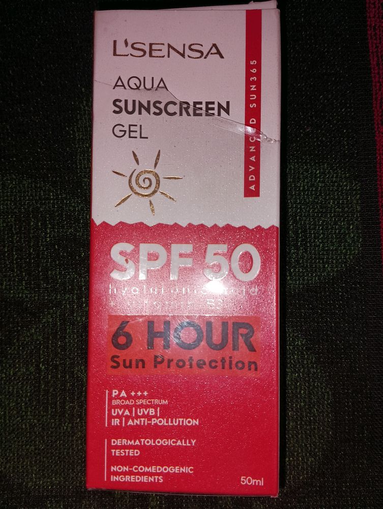 L&#39;sensa Aqua Sunscreen SPF50