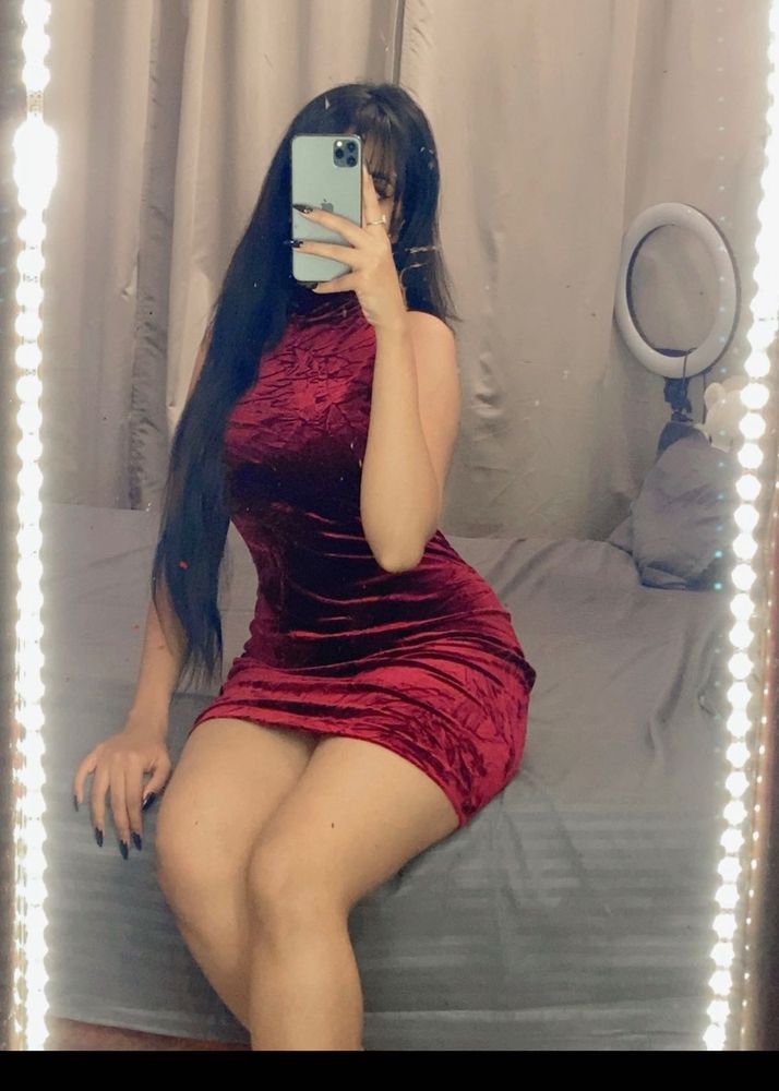 Burgundy Velvet Mini Dress