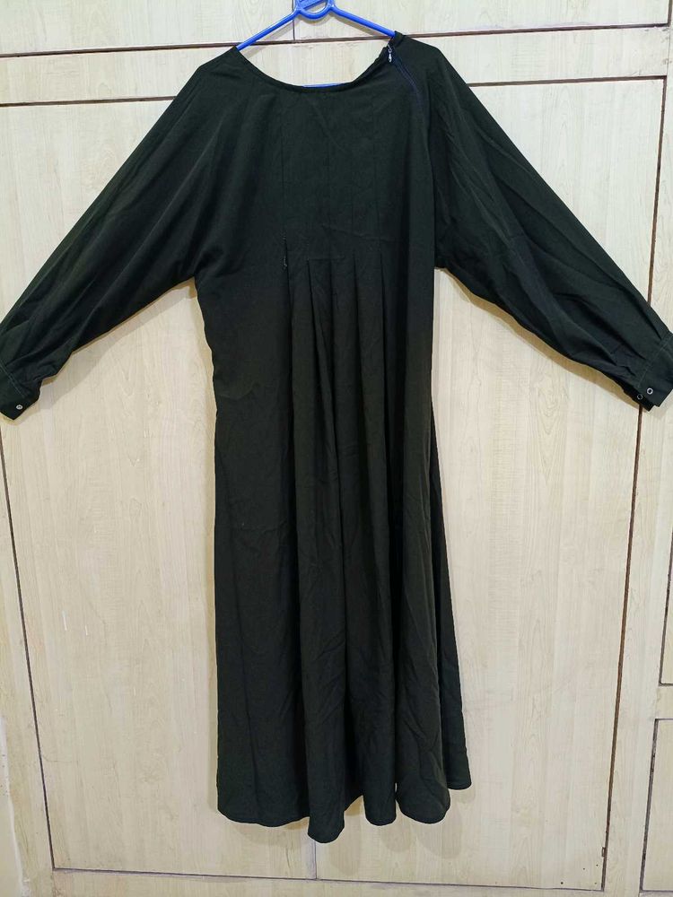 Dark Green Abaya