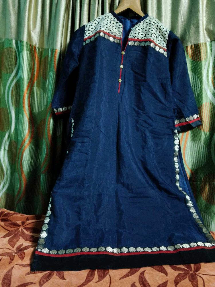 Beautiful Blue Kurta