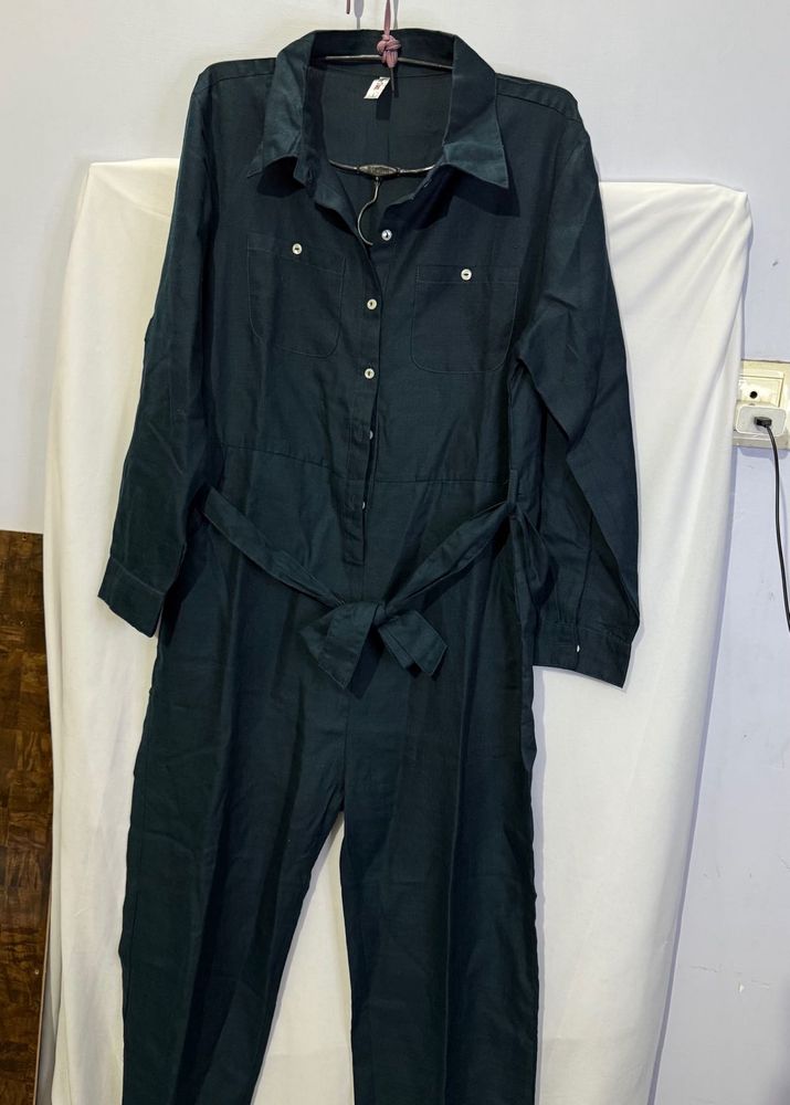 Chic Green Jumpsuit