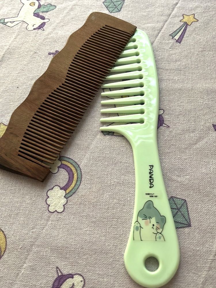 Combo Of neem and Korean Comb