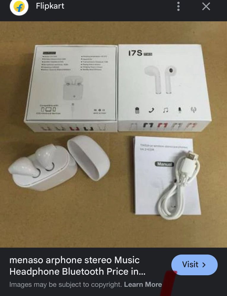 I7s Tws airpods WithOut Usb