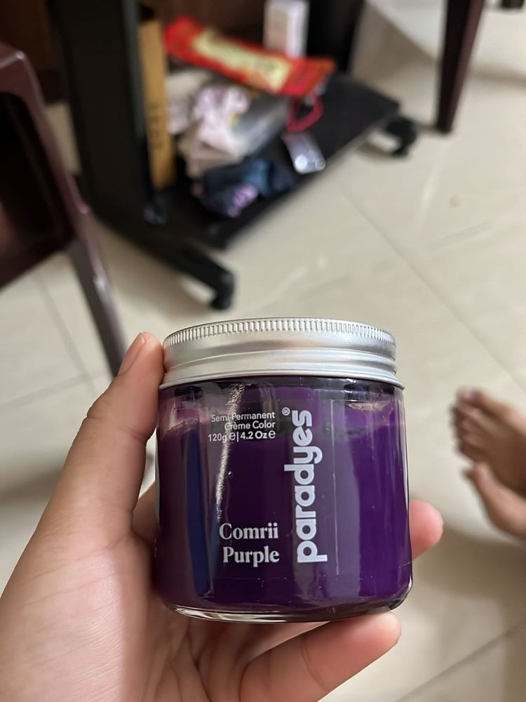 Comprii Purple Paradyes Semi Permanent Hair Color