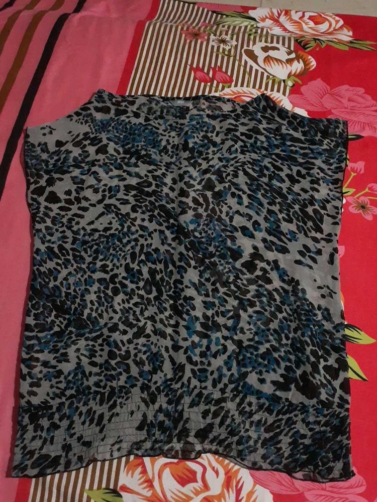 Transparent Laftan Type Top