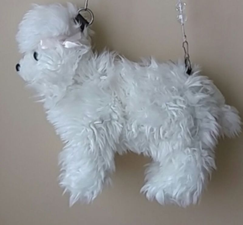 imported Cute Plush lamb Sling Bag