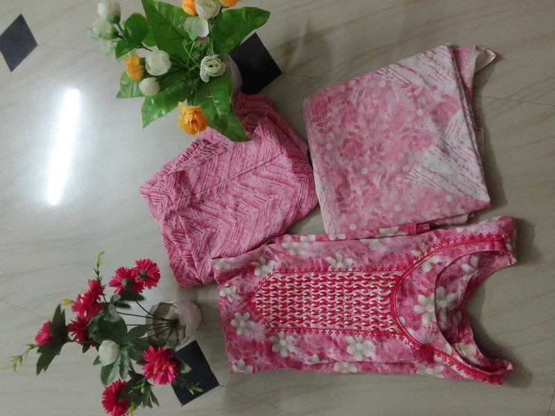 Pink Kurta Set