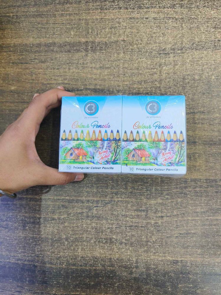 10 Packs of Colour Pencils