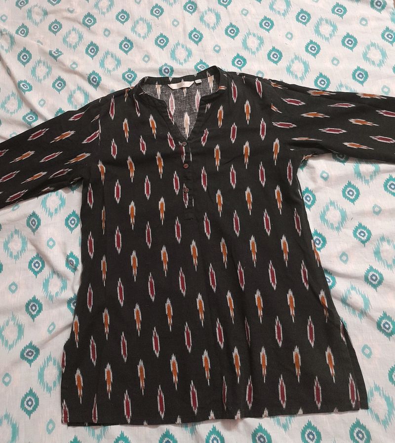 Black Short Kurti Brand Max