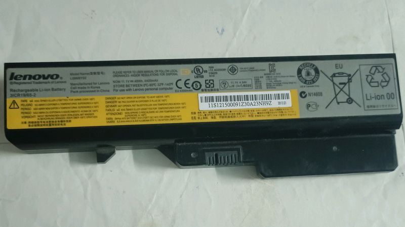 Lenovo G570 Laptop Battery Working Condition