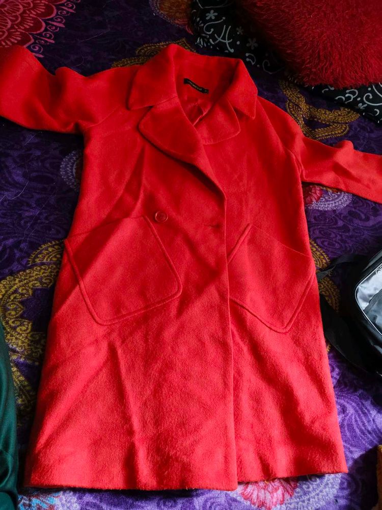 knee length and blazer size m