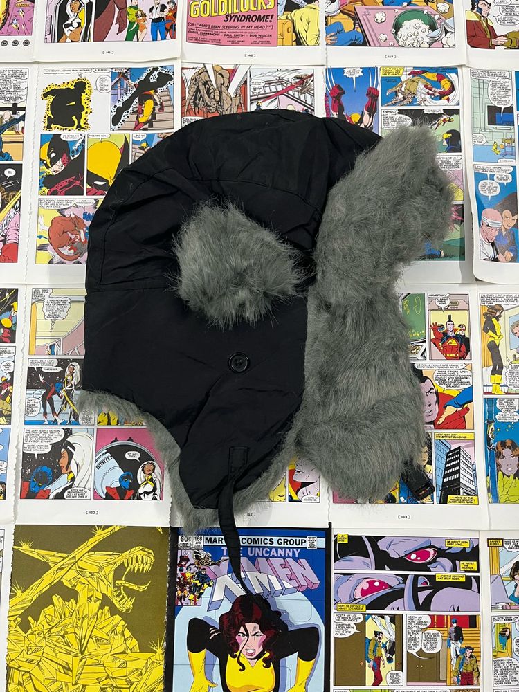 Fur Trimmed Trapper Hat