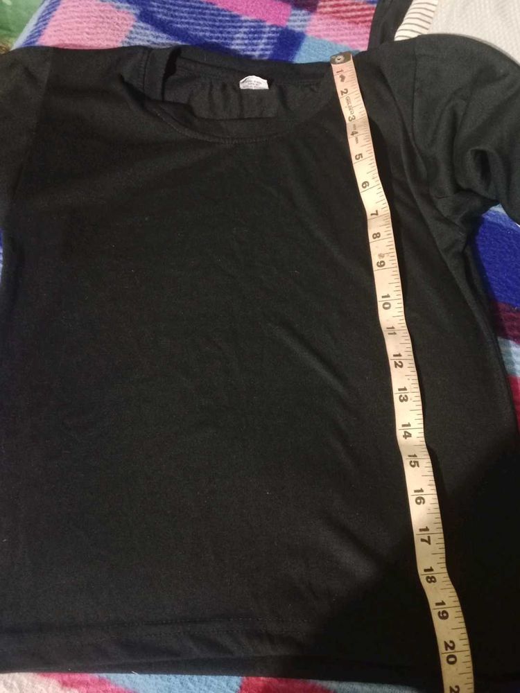 black new top sleeves stripes white