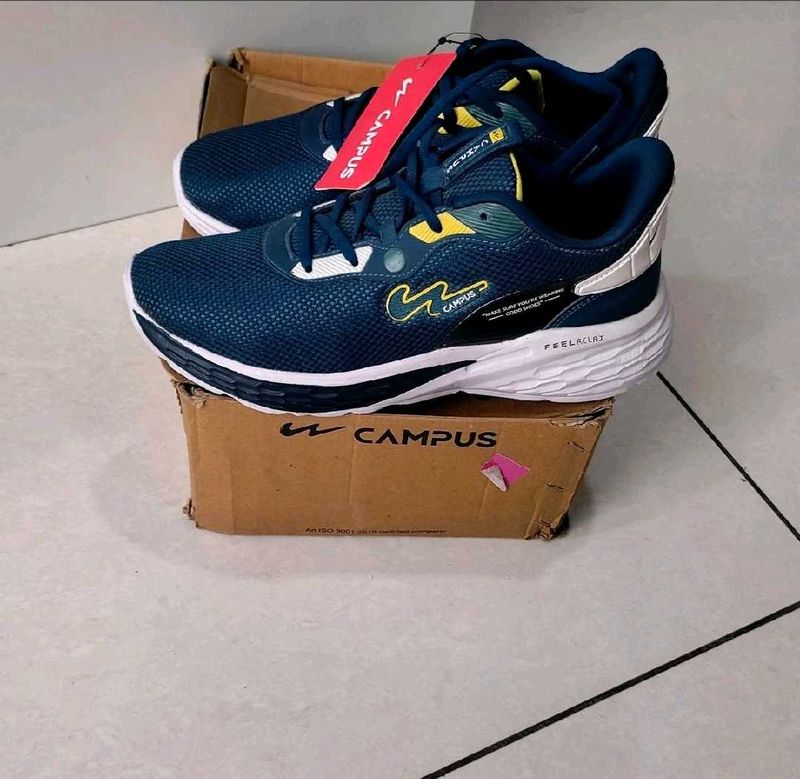 Campus Navy Blue Sports Shoes