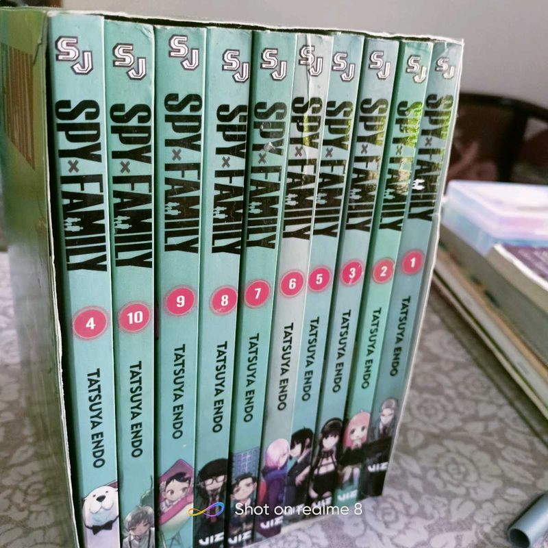 Spy x Family Manga Volumes 1-10