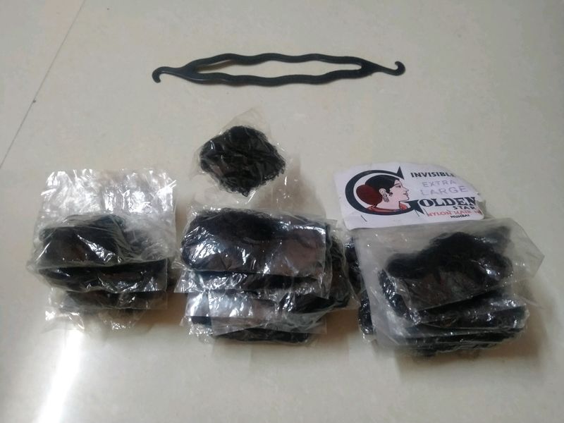 INVISIBLE HAIR NET BUNS