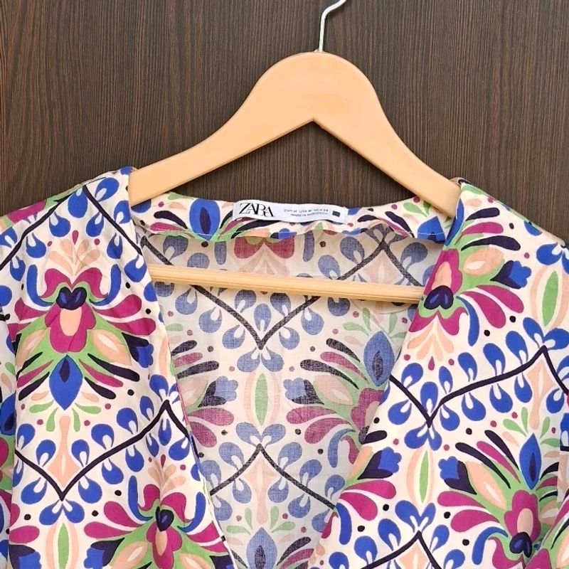 Zara Floral Top