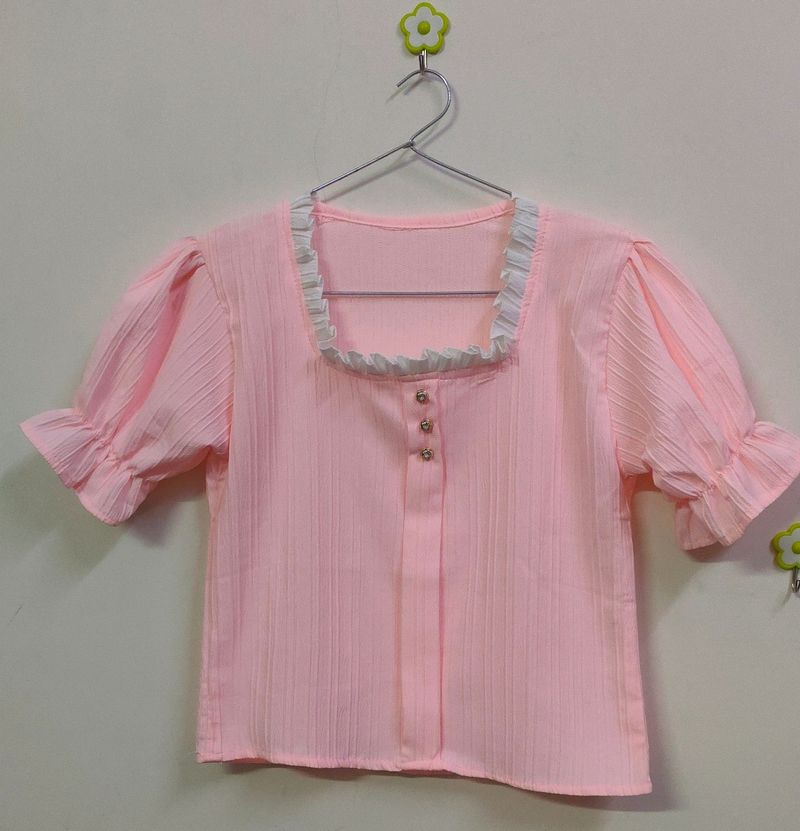 Brand New Cute Baby Pink Top 🎀