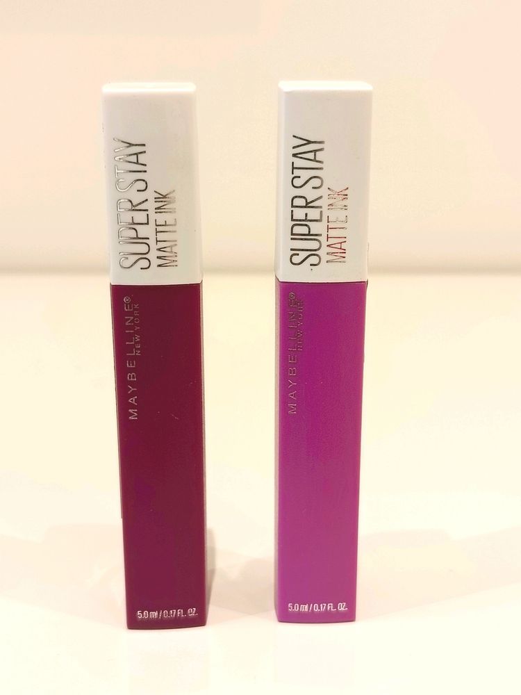 Set Of 2 Maybelline Matte Ink Lipsticks