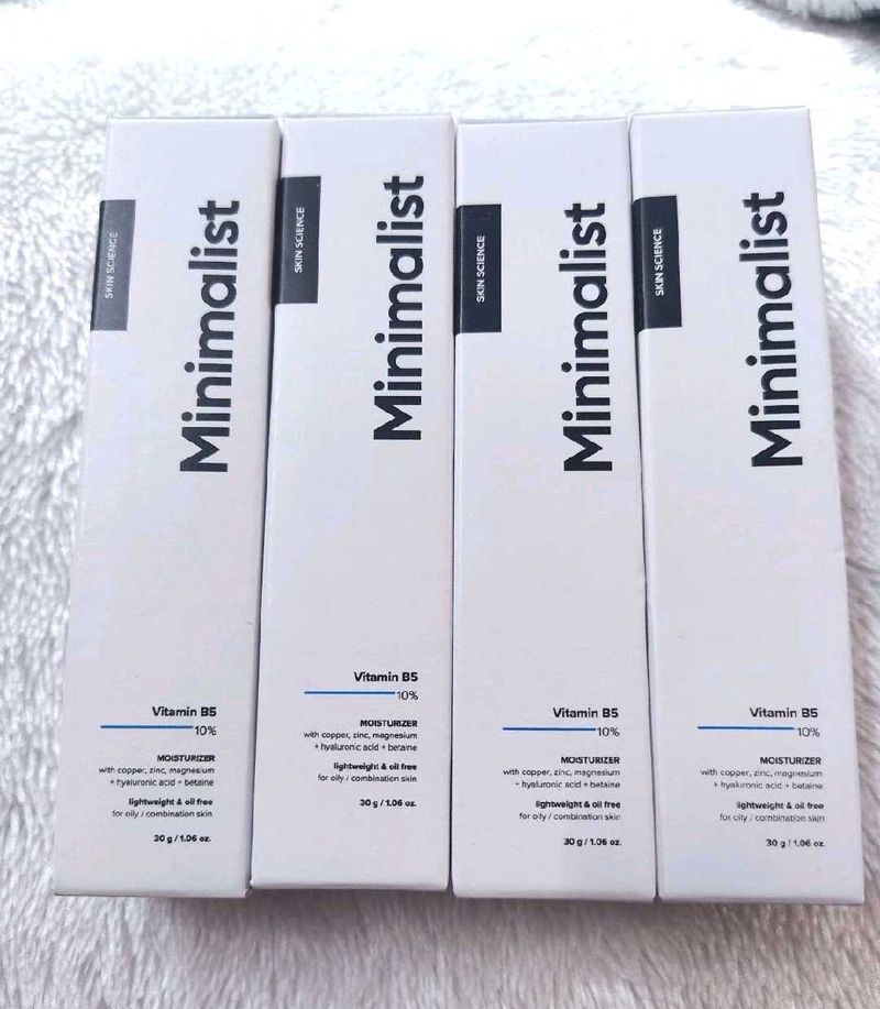 Minimalist Vitamin B5 Moisturizer pack of 4