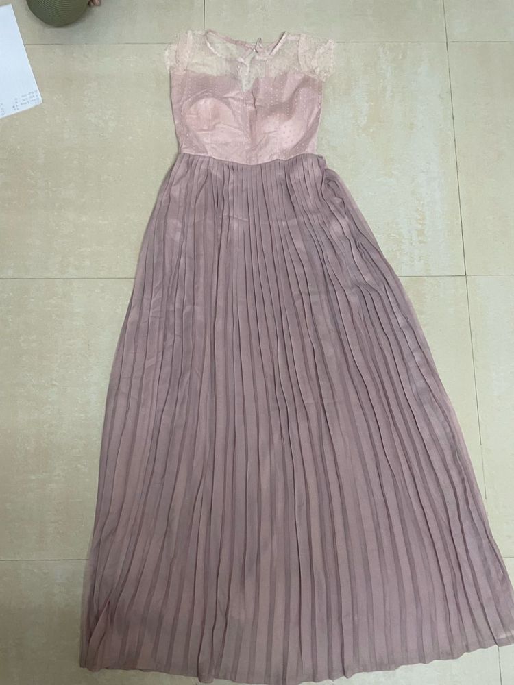 Purple gown