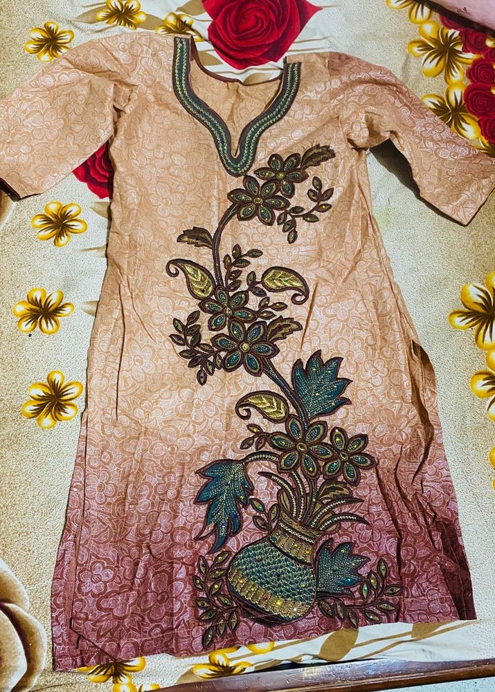 Embroidery Kurta with pant