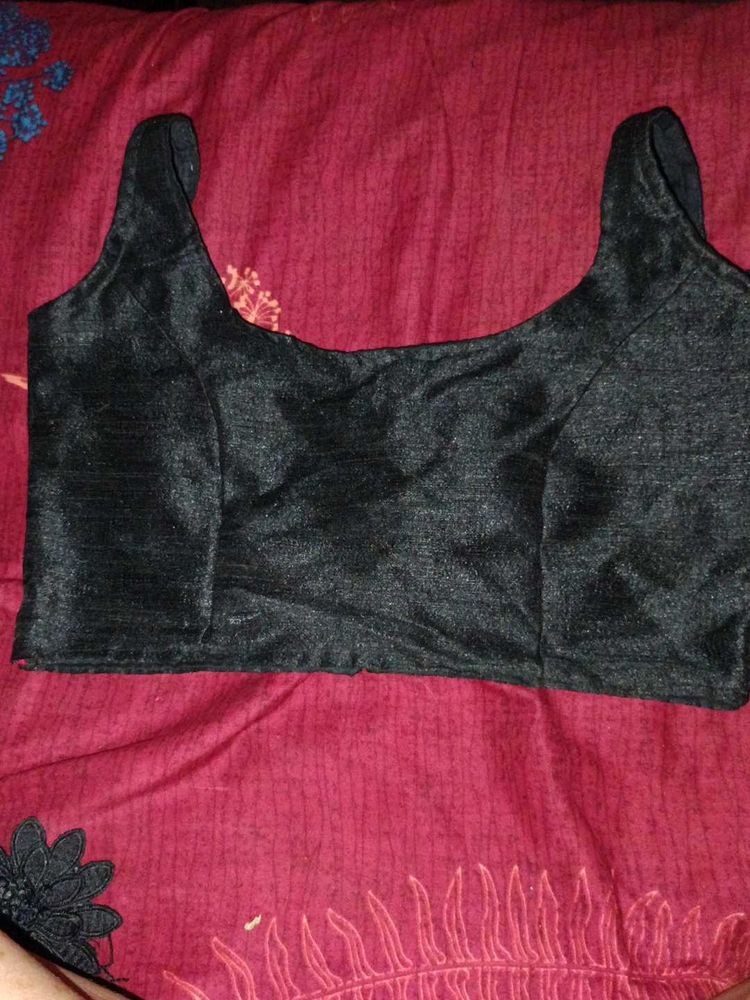 Black Sleeveless Blouse