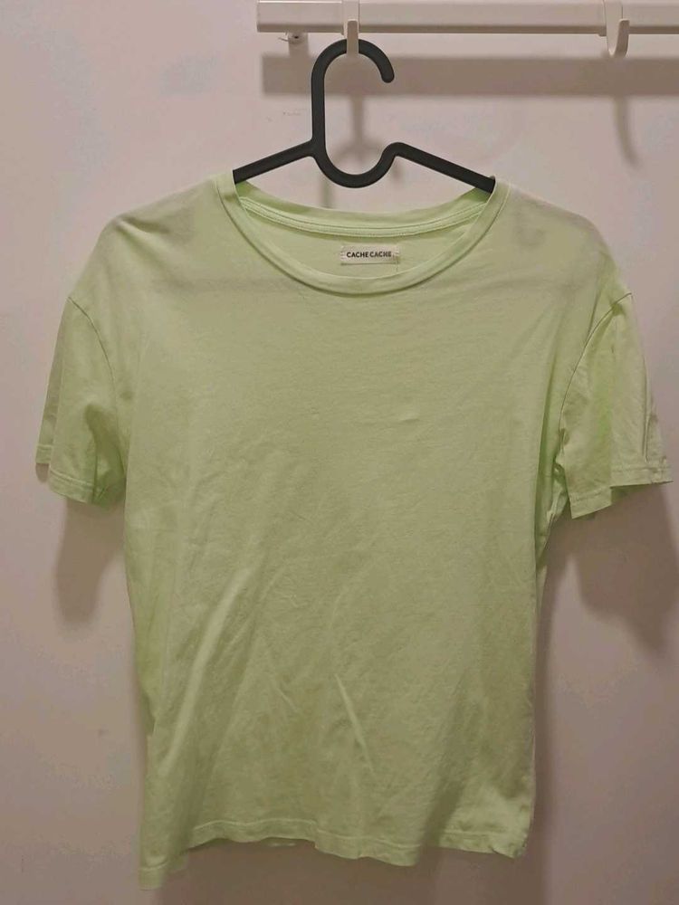 Light Green Pastel Tshirt - French Brand