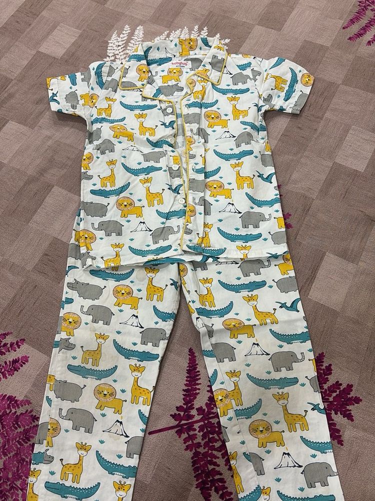 Cute Animal Print night dress