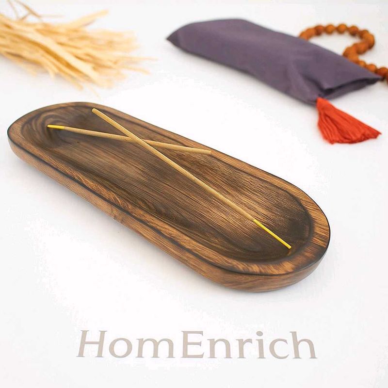Wooden Incense Holder