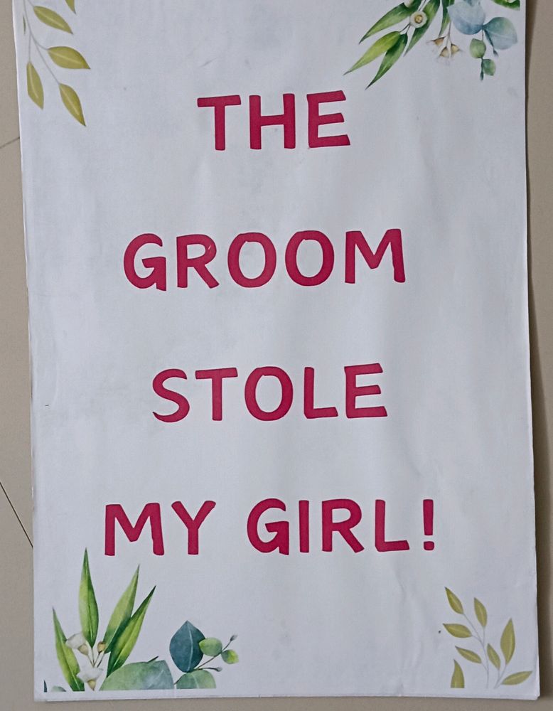 Groom Stole My Girl Poster