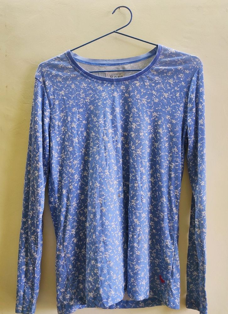 Floral full-sleevedTop