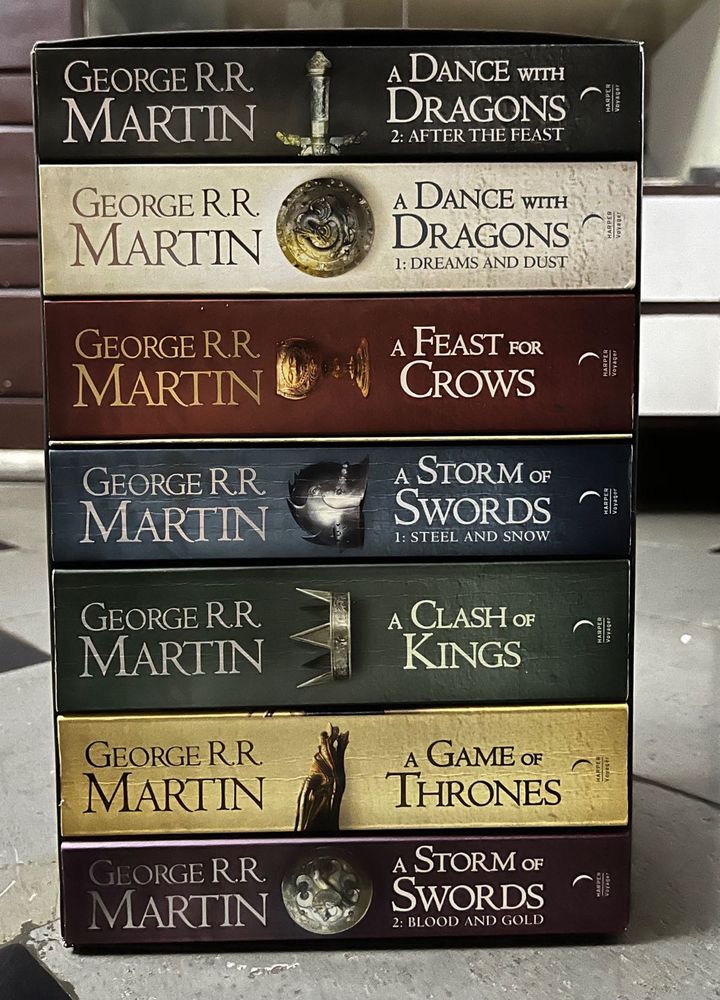 Game Of Thrones - Compete bookset