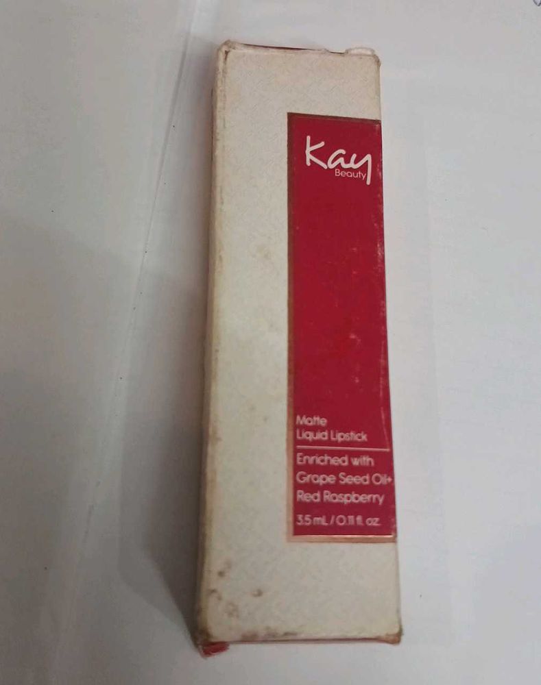 Kay Beauty Matte Liquid Lipstick - Red Raspberry