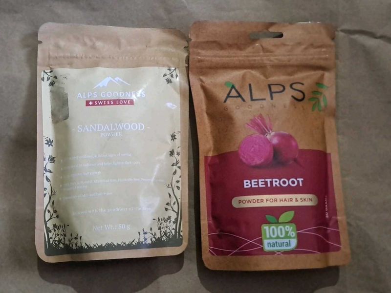 Alps Goodness Sandalwood &amp; Beetroot Powder