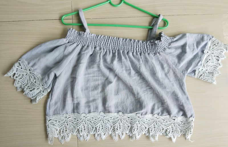 Korean Off Shoulder Top
