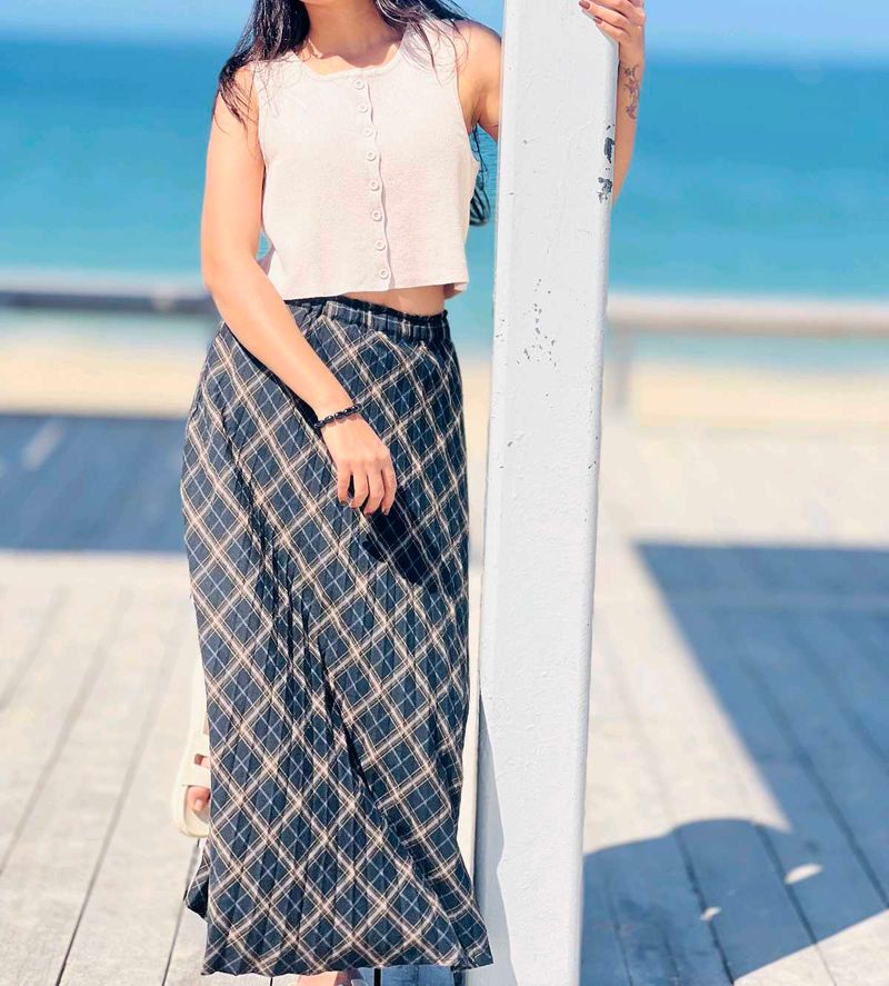 Women Skirt+Top Combo