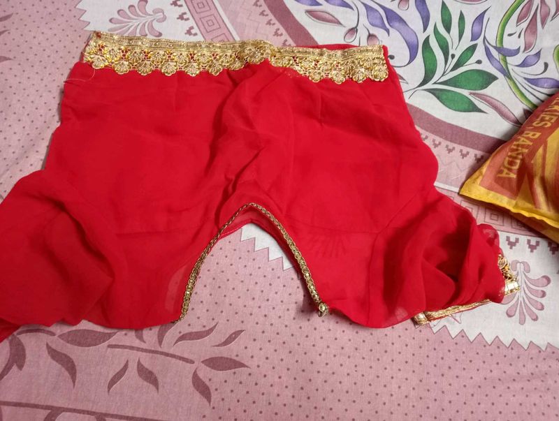 Red Saree Blouse