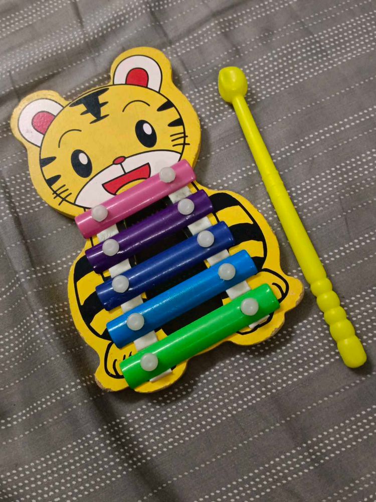 wooden Tiger Xylophone Toy