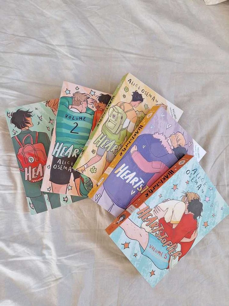 Heartstopper Graphic Novel Set