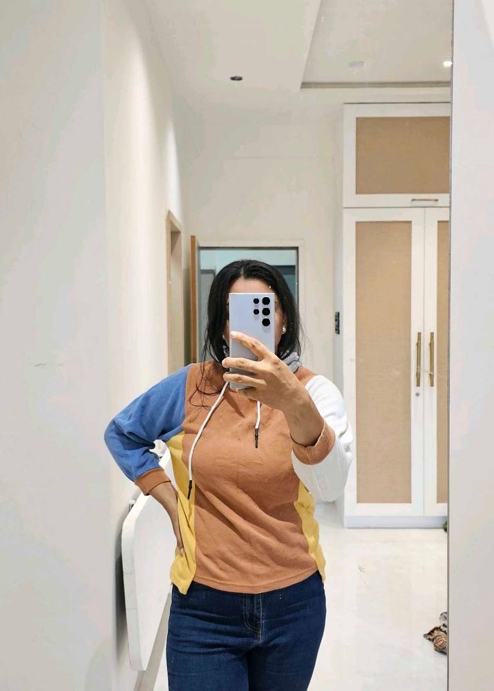 Color Block Hoodie