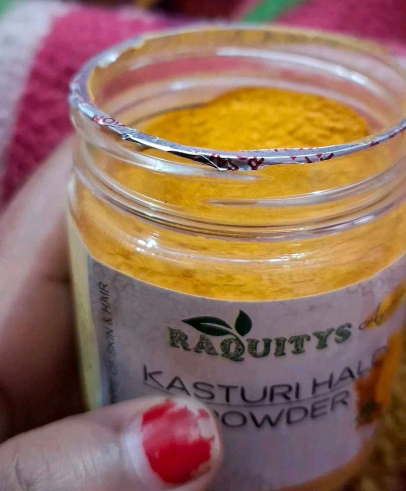 Glowing Skin Pure Kasturi Haldi